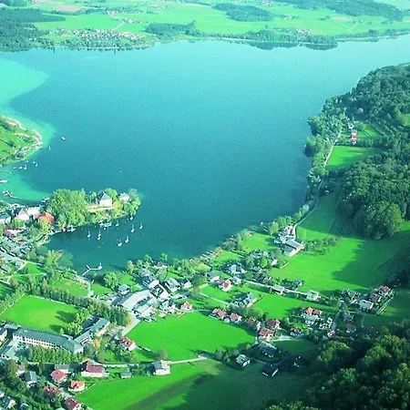 Exklusive Lakeview In Bestlage Mattsee, Beschattbare Dachterrasse Mit Panoramablick Ueber Den 马特塞