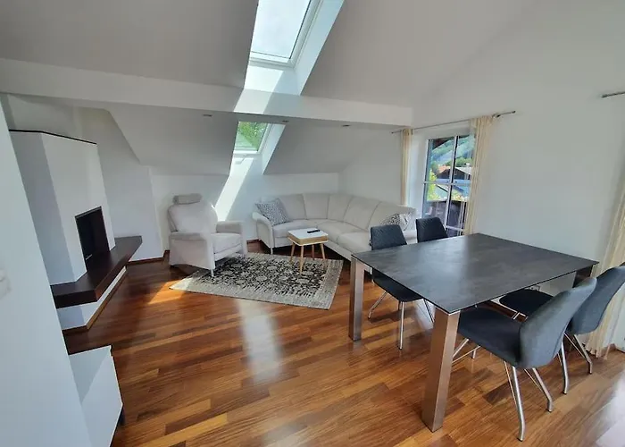 Апартаменты Exklusive Lakeview In Bestlage Mattsee, Beschattbare Dachterrasse Mit Panoramablick Ueber Den *