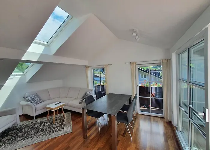 Exklusive Lakeview In Bestlage Mattsee, Beschattbare Dachterrasse Mit Panoramablick Ueber Den Апартаменты Матзее