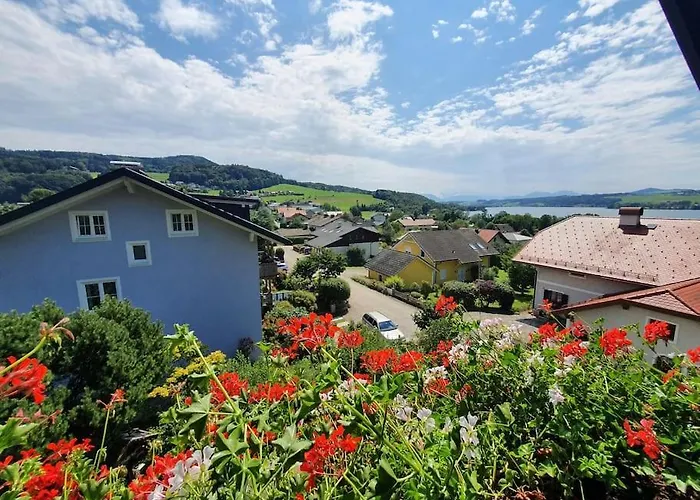 Апартаменты Exklusive Lakeview In Bestlage Mattsee, Beschattbare Dachterrasse Mit Panoramablick Ueber Den *