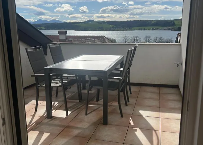 Exklusive Lakeview In Bestlage Mattsee, Beschattbare Dachterrasse Mit Panoramablick Ueber Den Διαμέρισμα *